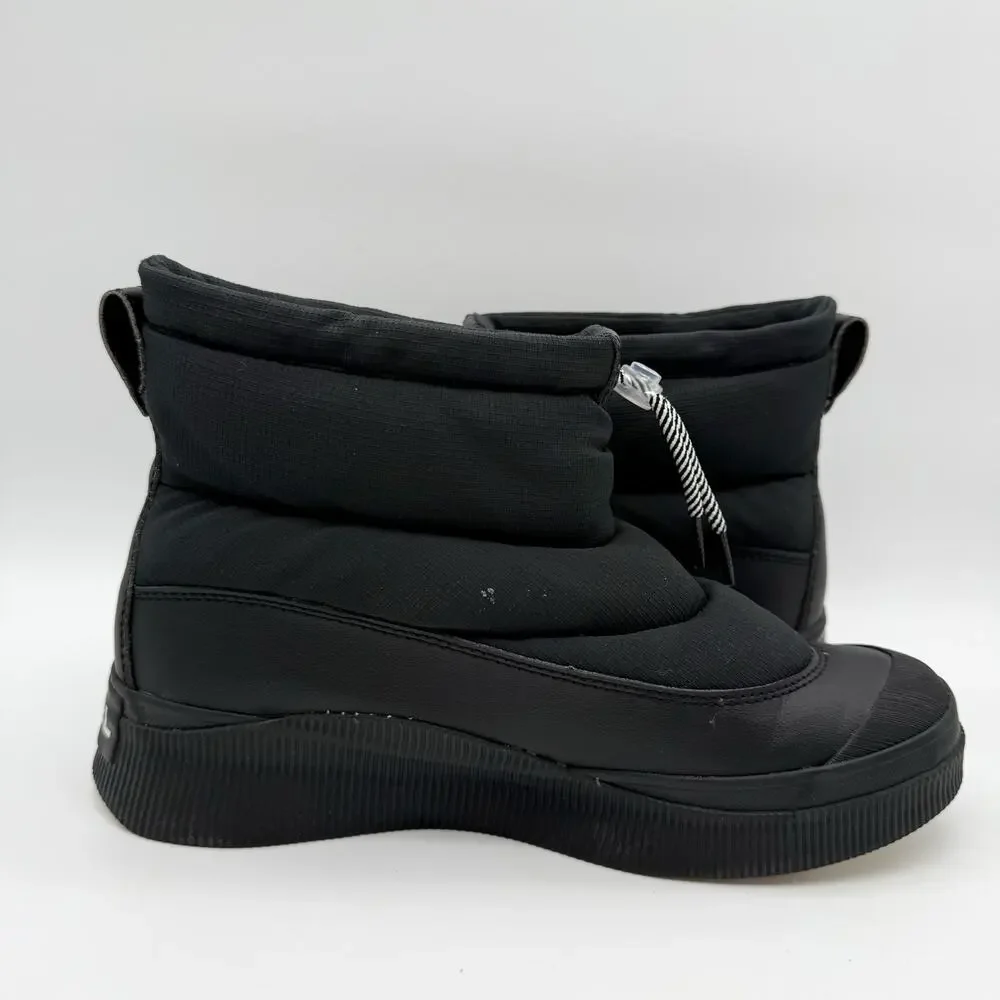 SOREL Womens Out N About IV Puffy Bootie US 9 Black Waterproof Insulated GUC